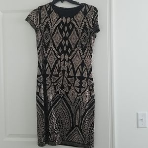 Black Sparkly Party Dress